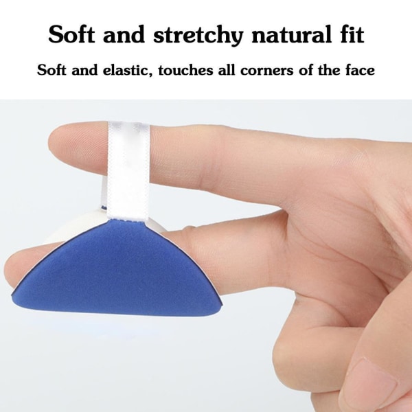 3-färger Soft Sponge Air Cushion Puff Makeup Tool Cosmetics In D skin color One-size