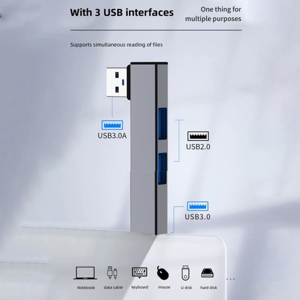 USB-C USB Hub 3.0 till Typ C 4K HDMI-adapter för Macbook Pro/Air typec one-size