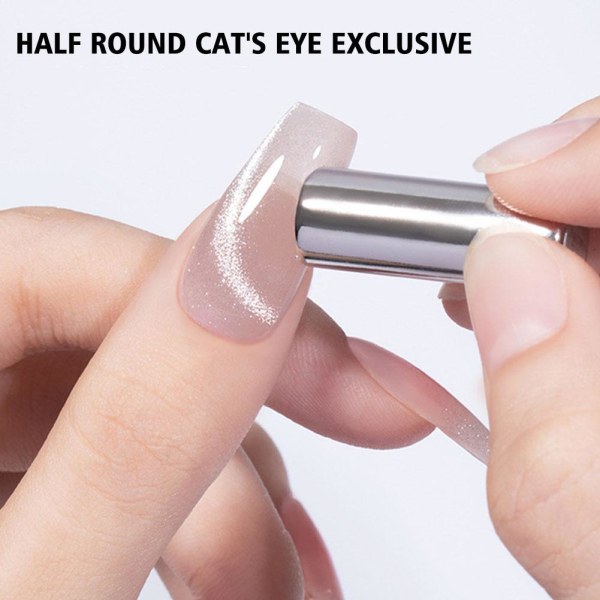 Cat Eye Magnetic Cylindrical Stick UV Gel Polish Lack Nails M 2.7X0.6cm one size