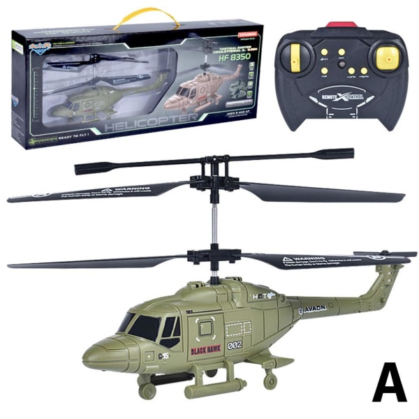 Rc-Helicopter Chinook Army Military Kraftfull fjärrkontroll 2.5c green 2.5-channel 