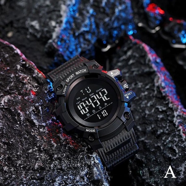 2023 ny elektrisk watch Resesportdekoration ungdom lysande Black One size