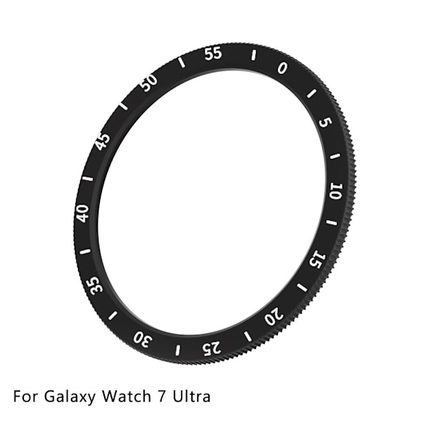 Urtavskydd Ultra Tillbehör, Rostfritt Stål Metall Bezel Loop C blue for galaxy watch 7 ultra