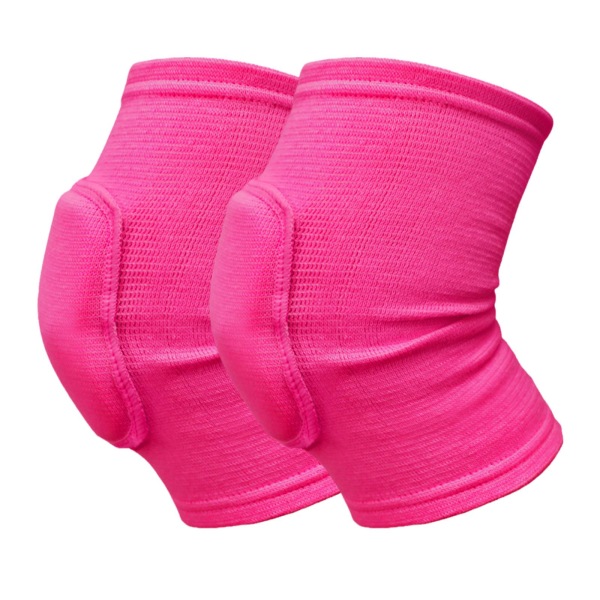 Svamp Sport Knäskydd Dans Volleyboll Basket Dans Kneeli pink M