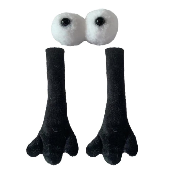 Händer + ögon som håller händerna Strumpor Set SNYGGT black cat paw