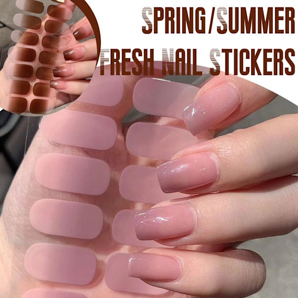 HETA  Gradienta Nagelsticker Vår/Sommar Frisk M5 CS-68 1pcs