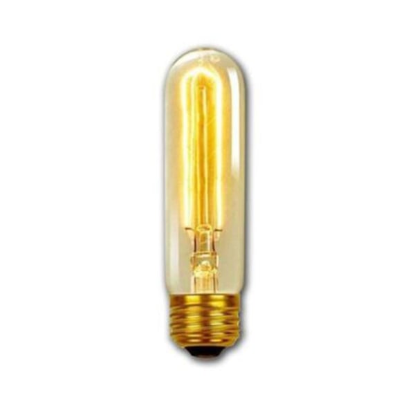 Retro glödlampa E27 40W 220V Vintage industriellt glödtrådsglas T10 One-size