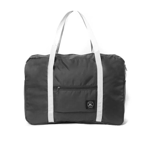 Vikbara resväskor Large Capacity Bag Unisex Bagage Vattentät black one size