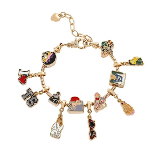 Taylor Swift Inspired Collection Music Pendant Charm Armband Me A One size