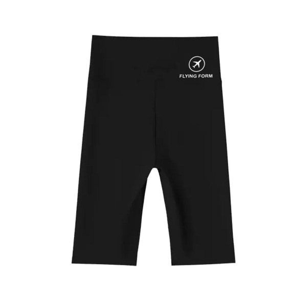 Kvinnor High Waist Yoga Shorts Pocket GymCycling Biker Hot Pants S brown XL62-80kg
