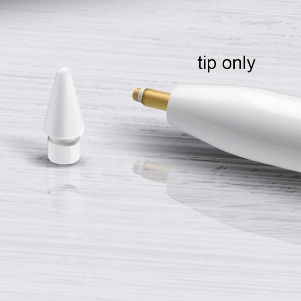 4 Pack Tips Ersättning för Apple Pencil 1st Gen 2nd Gen Pen Spets