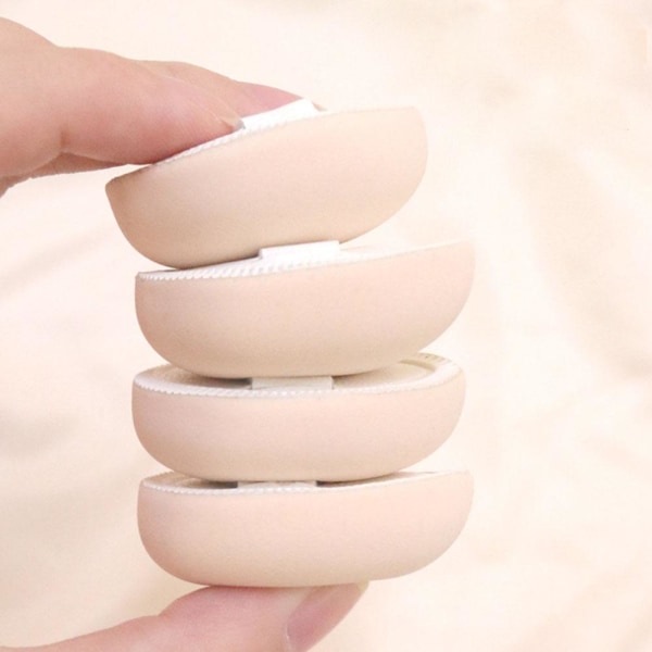 10 st Finger Powder Puff Mjöl Mini Face Makeup Sponge Soft Co whiteA 4*3.5*1.6 5pcs