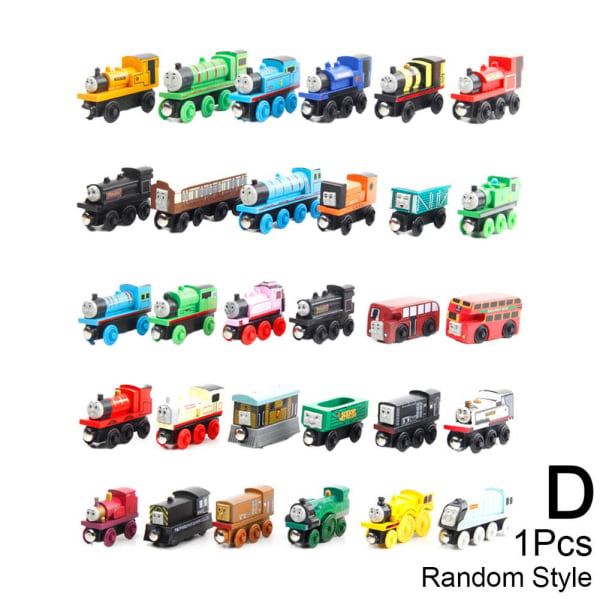 Thomas Little Train Toy Cake Decoration Magnetic Railway Train C 1-20random one-size