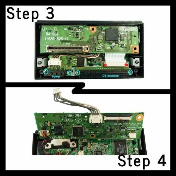 SATA 2.5 3.5 Uppgraderingsadapter för PS2 PlayStation2 Hårddisk