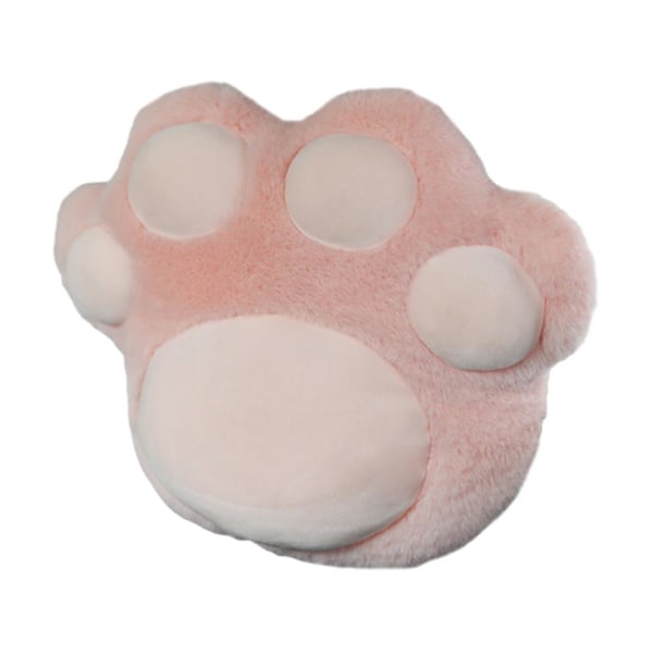 Söt Universal Plysch Nackkudde Komfort Bil Nackstöd Cat Claw pink 1pcs Lumbar support