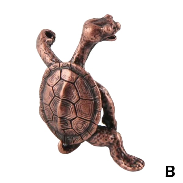 Räucherstäbchenhalter i Schildkrötenform, Brennerst Nya D5 red copper 1pcs