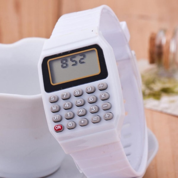 Nya Armbandsur Digital Watch för barnklocka För Audlt blue null