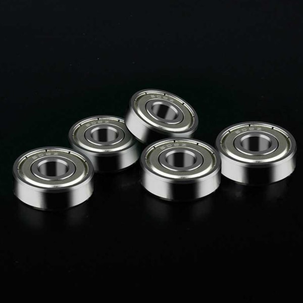 1/5/10 st 608ZZ Kullager 608Z Djupa Kullager 8mm*22mm*7m silver6 one-size 5pcs