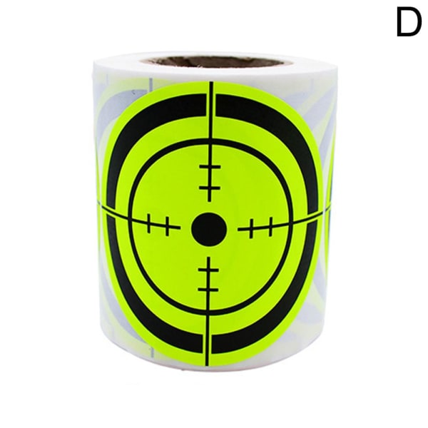 200x Splatter Targets Shooting Reactive Target Sticker Självhäftande D 200pcs-7.6cm/3inch