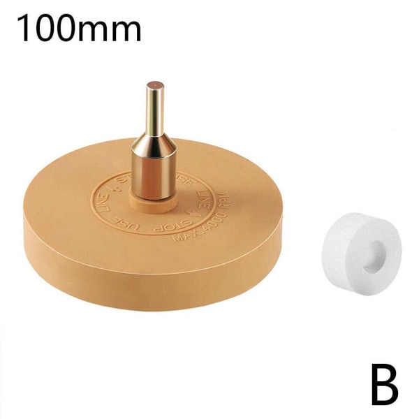NYHET Bildekalborttagare för limgummi Eraser Wheel Remove Adhesi 1pcsB 100mm