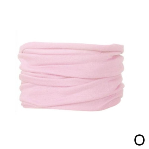 Halskylare Halsduk Body Ice Cooling Wrap Tie Pannband Handduk B pink One-size