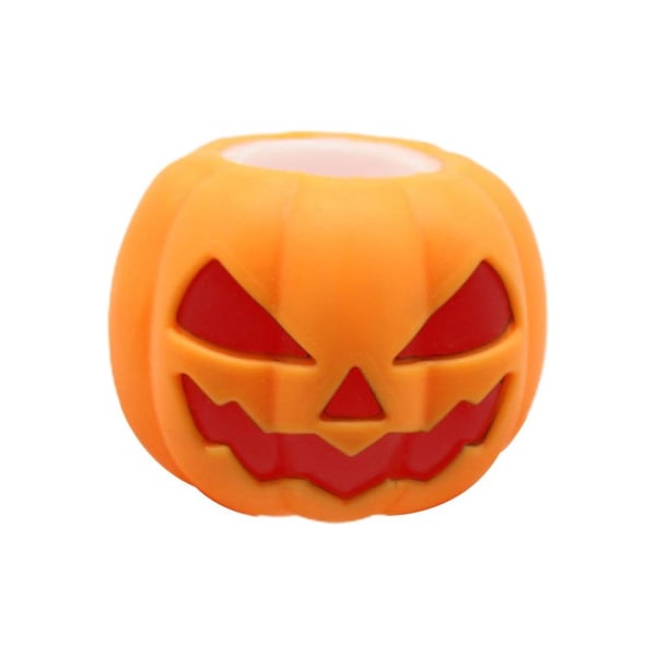 Pumpkin Ghost Dekompressionsleksak Termoplastgummi Squeeze Bou Black 1pcs