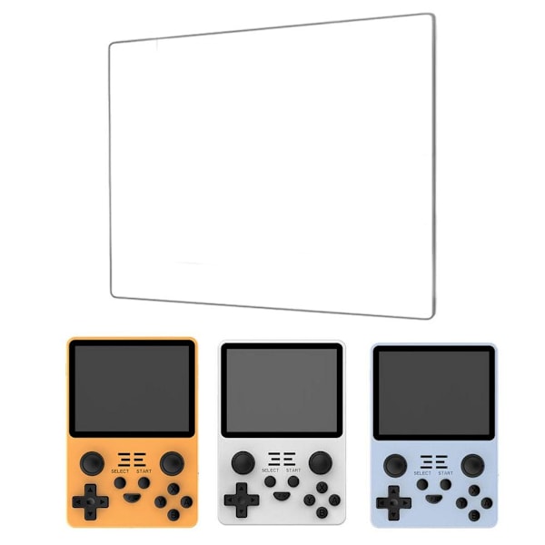 GHYJPAJK Skärmskydd Kompatibelt med Data Frog R36S, för R36 transprentA For R36S/RGB20S 2pcs