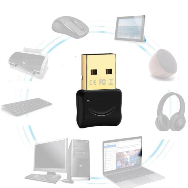 USB Bluetooth 5.0 Sändare Mottagare Ljudadapter AUX TV 3,5m