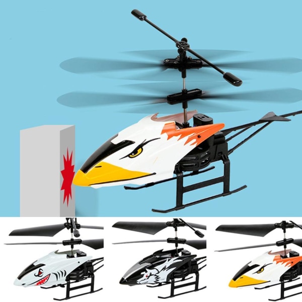 S107G Fjärrkontroll RC Helikopter Miniflygplan Barn U1k1 Present shark one-size