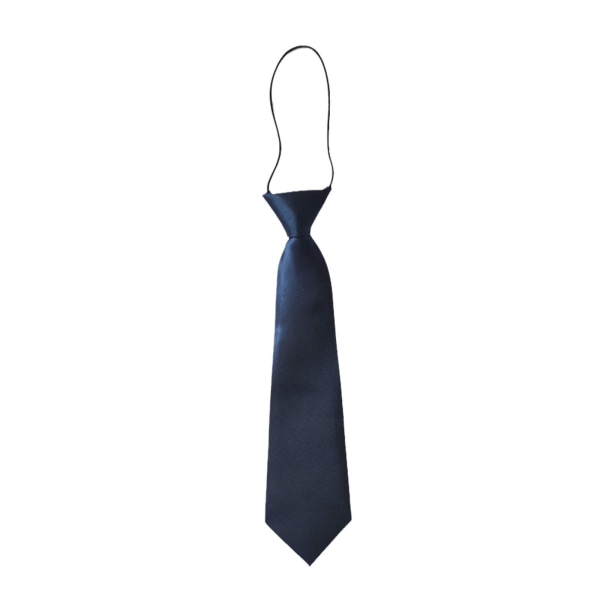 Liten slips Korta barn Söt dekoration Casual Uniform Accessoarer navy blue One-size