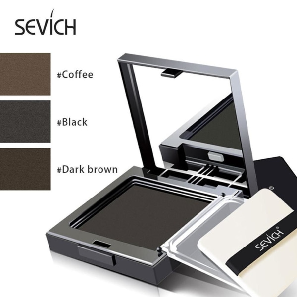 SEVICH With Mirror Hair Line Shadow Hair Foundation Make-up Natu dark brown One-size