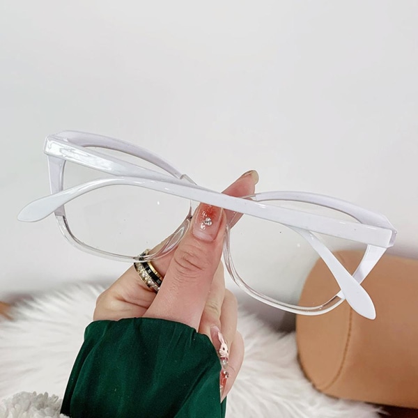 2023 färgskiftande Cat Eye Blue Light Blocking Glasögon för kvinnor style1 one-size