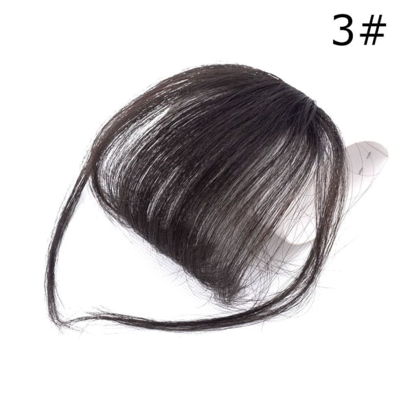 Blackpink Lisa Hot Wig Mini Bangs Air Bangs Fake Bangs Ladies In black one-size