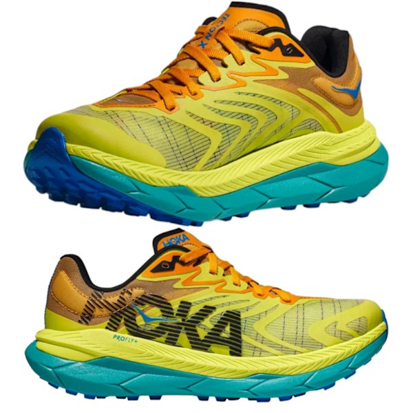 Tecton X 2 Unisex Herr Dam Skor Lågskor Löparskor Träningsskor Sneaker Yellow 36