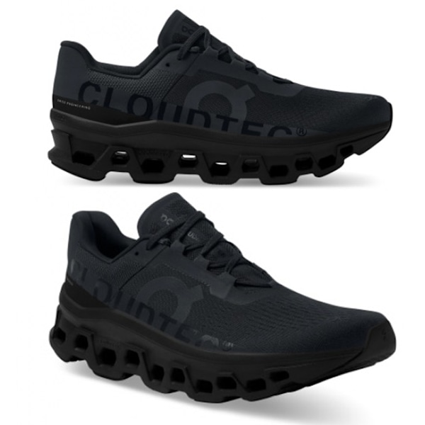 ON CLOUD 5 Herr Dam On Träningsskor Cloud X Andningsbara Sneakers Lätta Löparskor Slitstarka Halkfria Höjdökande Sneakers Black 36