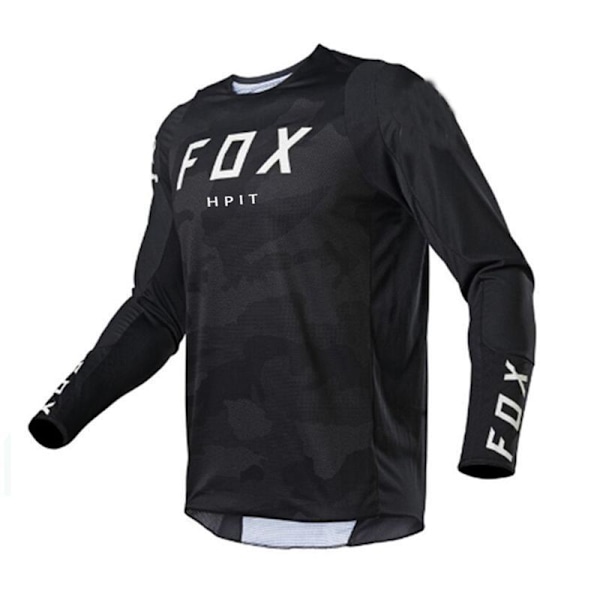 Herr MTB Motorcykel Sportkläder Cykeltröja Mountainbike T-shirt Långärmad MTB Tröja Racingkläder #6 3XL