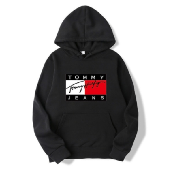 Höst Nya Herr Hoodies Tröjor Zip Hoodie Herr Tröja Man Hoody Tröjor Black L