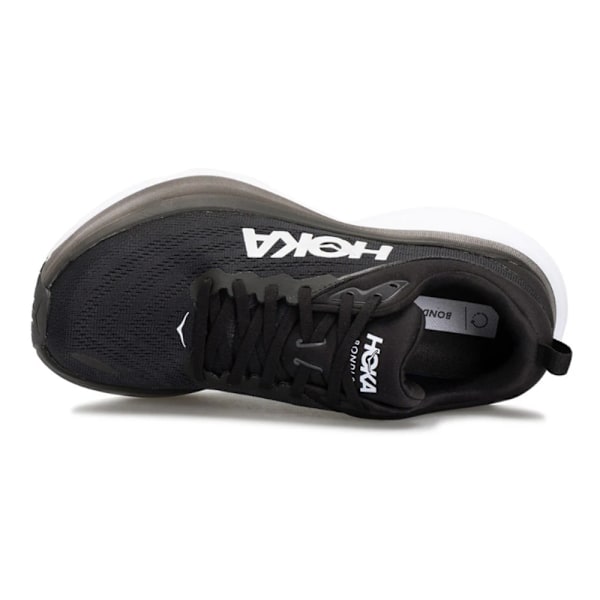 H0KA0NE 0NE Bondi 8 Textil Löparskor för Damer Black White 36