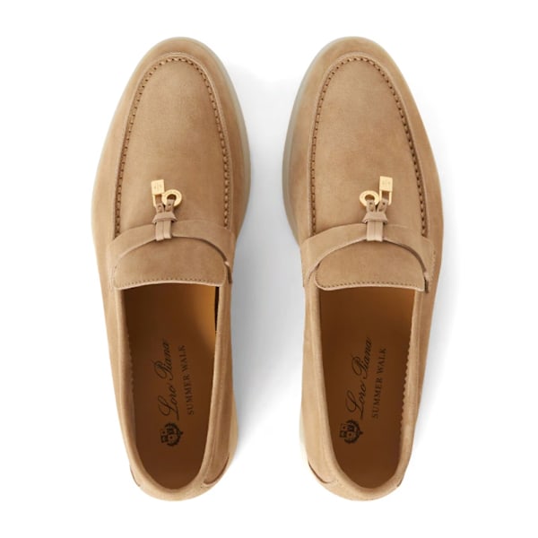 LORO PIANA Sommar Charms Walk Mockasiner Enstaka Skor Skin 41