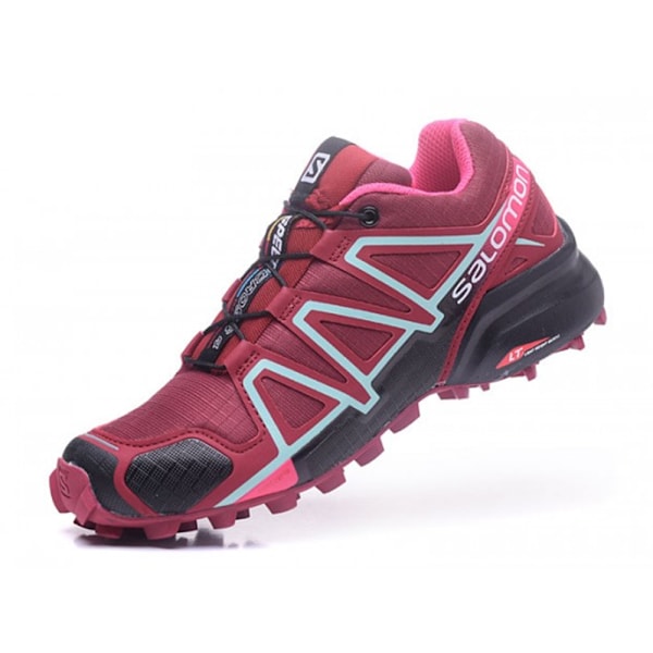 SALOMON Dam Speedcross 4 Löparskor Sneakers Vandringsskor Plum Red 37