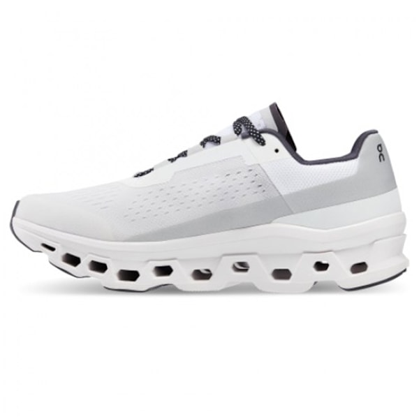 ON CLOUD 5 Herr Dam On Träningsskor Cloud X Andningsbara Sneakers Lätta Löparskor Slitstarka Halkfria Höjdökande Sneakers Pearl White 40