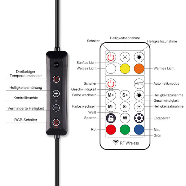 6 tums Ring Light med 3 Ljusfärger & 10 Ljusstyrkenivåer, Ring Fill Light med Mobiltelefonhållare, Höjdjusterbar för YouTube, TikTok, Smink
