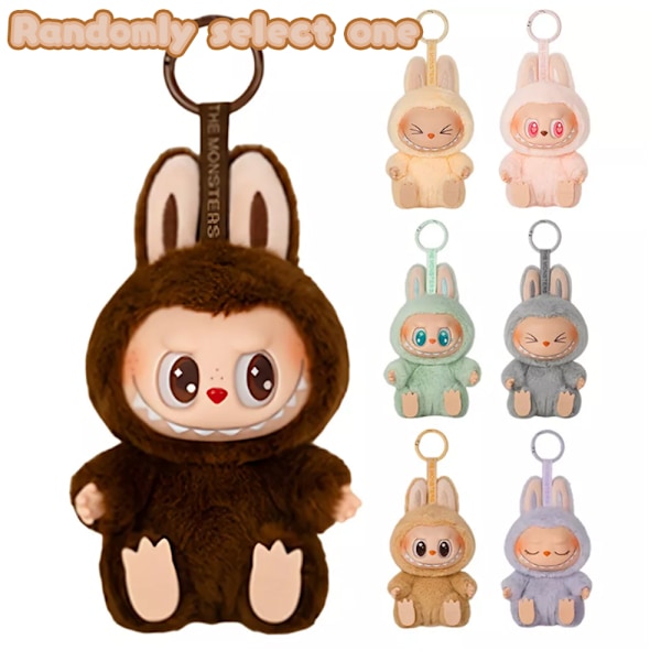 The Monsters Etciting  Plush Doll Toy Blind Box Figures ( Color Random）