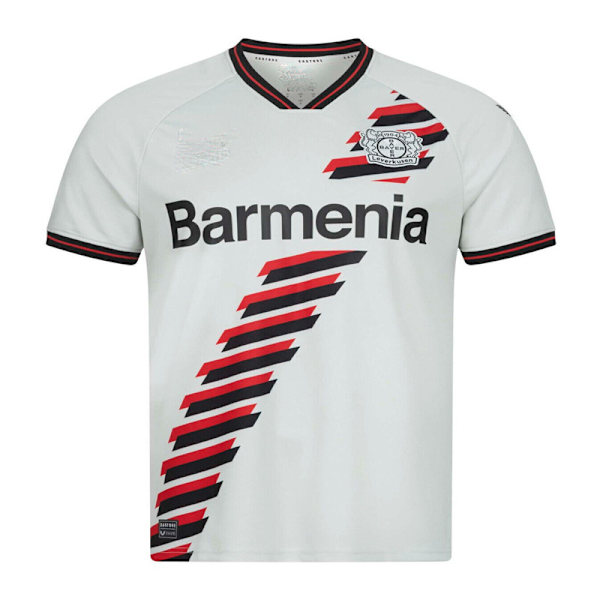 Bayer 04 Leverkusen Tröjor 2023/24 Kit Hemma & Borta 3:e Tröja Fotbollströja Wirtz #10 Topp T-shirt White S