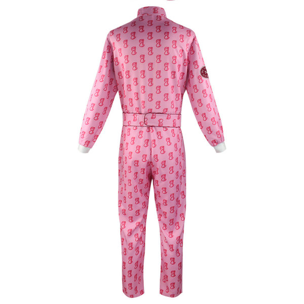 Män Ken Margot Barbie Cosplay Jumpsuit kostym Halloween kostymer 2XL
