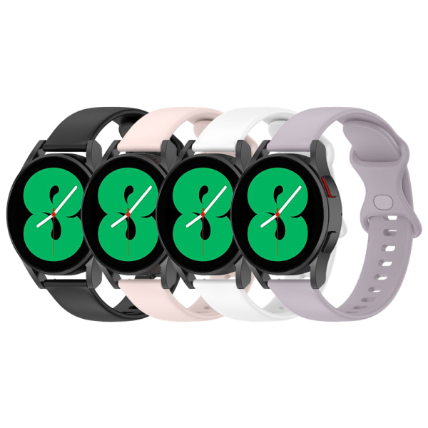 Watch klockband för Galaxy Watch h4 Pink 20MM small code