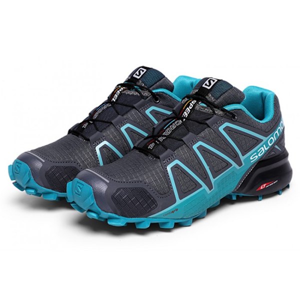 SALOMON Herr Speedcross 4 Löparskor Sneakers Vandringsskor Black-Dark Blue 41