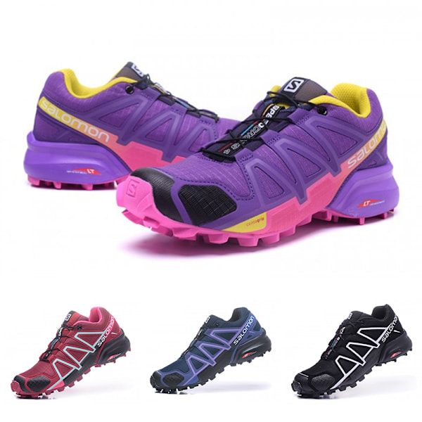 SALOMON Dam Speedcross 4 Löparskor Sneakers Vandringsskor Purple 42