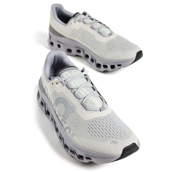 ON CLOUD 5 Herr Dam On Träningsskor Cloud X Andningsbara Sneakers Lätta Löparskor Slitstarka Halkfria Höjdökande Sneakers Metallic Gray 42.5