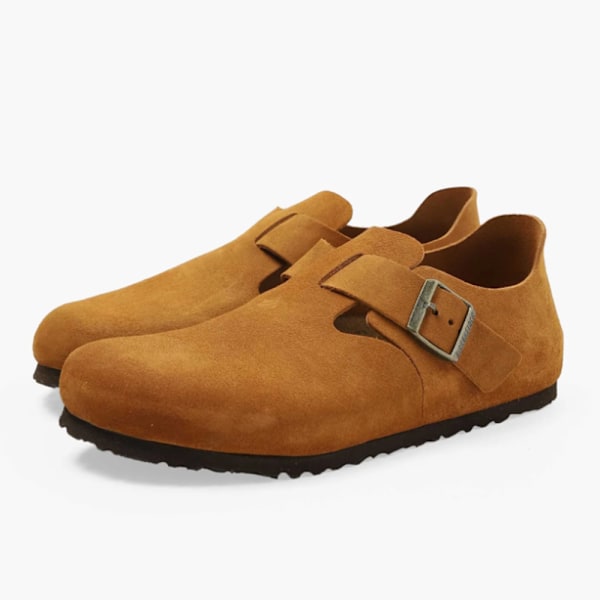 Birkenstock London Mockaskoskor Maroon 44