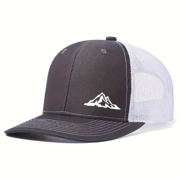 Vuxna Trucker Mesh Baseball Cap Hip-Hop Andas Sport Casual Snapback Hatt #3